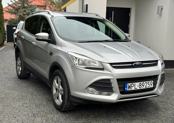 Ford Kuga cena 43500 przebieg: 219000, rok produkcji 2013 z Płock małe 631